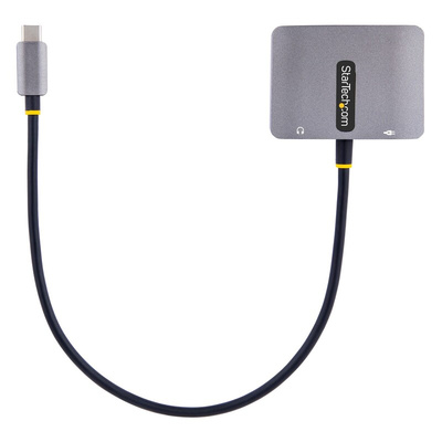 StarTech.com USB C to HDMI, VGA Adapter, USB C, 1 Supported Display(s) - 4K @ 60Hz