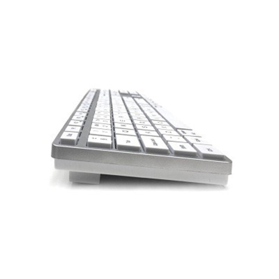 Ceratech Wireless Bluetooth Mac Keyboard, QWERTY, White