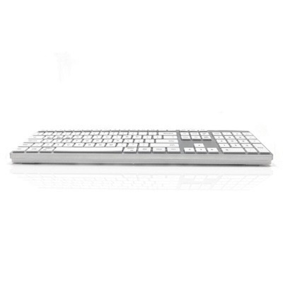 Ceratech Wireless Bluetooth Mac Keyboard, QWERTY, White