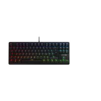 CHERRY Wired USB Keyboard, AZERTY (France), Black