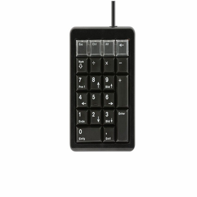 CHERRY Wired USB Mac Keyboard, AZERTY (France), Silver/White