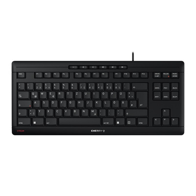 CHERRY Wired USB Keyboard, QWERTZ (German), Black
