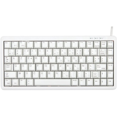 CHERRY Wired USB Compact Keyboard, AZERTY, Grey