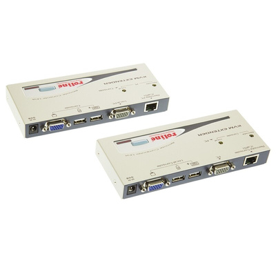 Roline 1 USB VGA over CATx KVM Extender, 150m
