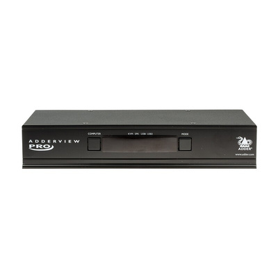 Adder 4 Port USB DVI KVM Switch, 2048 x 1080 Maximum Resolution