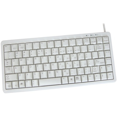 CHERRY Wired PS/2, USB Compact Keyboard, QWERTY (US), Grey