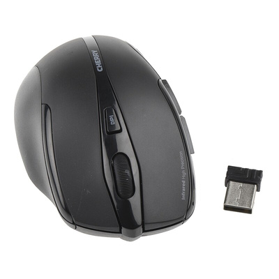 CHERRY MW 3000 5 Button Wireless Optical Mouse Black