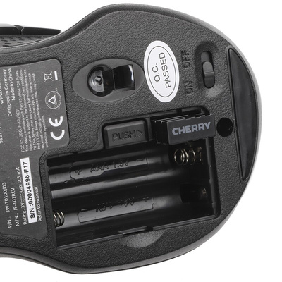 CHERRY MW 3000 5 Button Wireless Optical Mouse Black