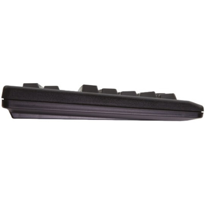 CHERRY Wired USB Compact, Ergonomic Touchpad Keyboard, AZERTY, Black
