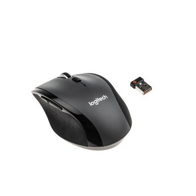 Logitech Wireless Keyboard and Mouse Set, QWERTY, Black (Keyboard), Black/Grey (Mouse)