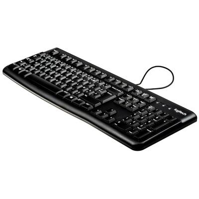 Logitech Wired USB Keyboard, AZERTY, Black
