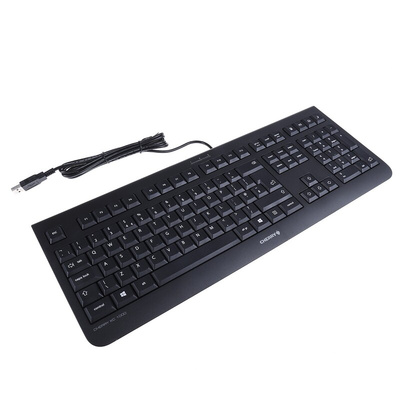 CHERRY Wired USB Keyboard, QWERTY (UK), Black