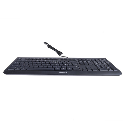 CHERRY Wired USB Keyboard, QWERTY (UK), Black