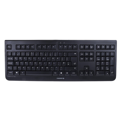 CHERRY Wired USB Keyboard, QWERTY (UK), Black