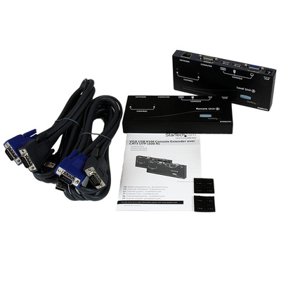 StarTech.com 1 USB VGA over CATx KVM Extender, 150m