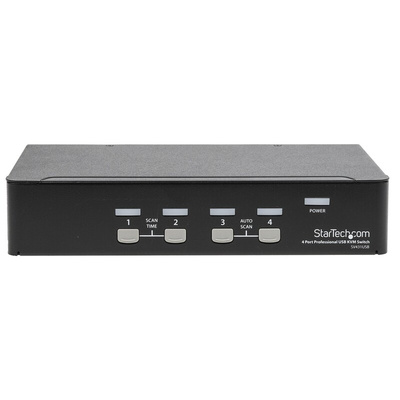 StarTech.com 4 Port USB VGA KVM Switch, 1920 x 1440 Maximum Resolution
