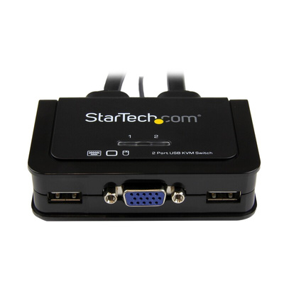 StarTech.com 2 Port USB VGA KVM Switch, 2048 x 1536 Maximum Resolution