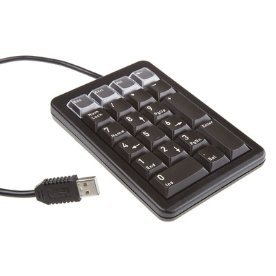 CHERRY Black Wired USB Numeric Keypad