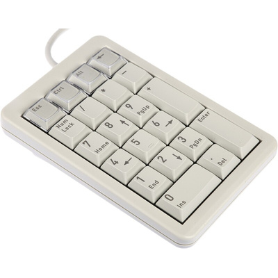 CHERRY Grey Wired USB Numeric Keypad