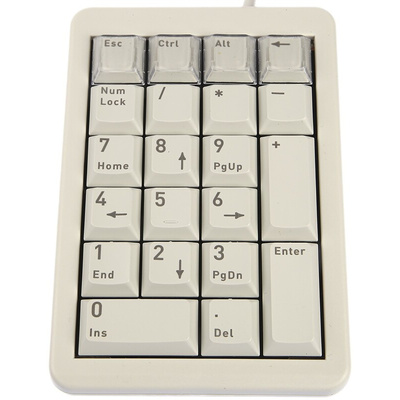 CHERRY Grey Wired USB Numeric Keypad