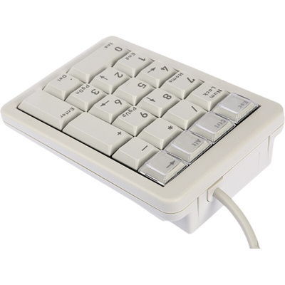 CHERRY Grey Wired USB Numeric Keypad