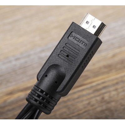 StarTech.com 2 Port USB HDMI KVM Switch, 3.5 mm Stereo 1920 x 1200 Maximum Resolution