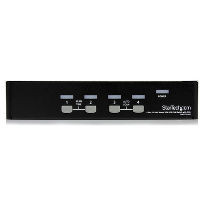 StarTech.com 4 Port USB VGA KVM Switch, 1920 x 1440 Maximum Resolution