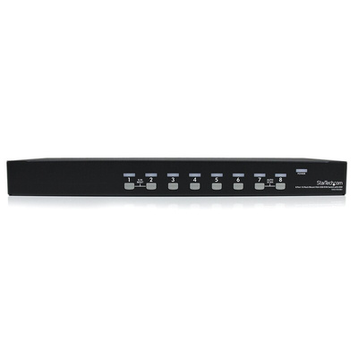 StarTech.com 8 Port USB VGA KVM Switch, 1920 x 1440 Maximum Resolution
