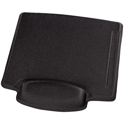 Hama Black Fabric Mouse Pad & Wrist Rest 229 x 218 x 22mm 22mm Height