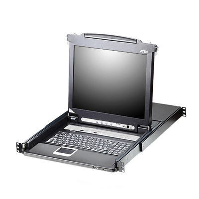 Aten 8 Port PS/2, USB VGA Console, 1280 x 1024 Maximum Resolution