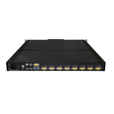 StarTech.com 8 Port PS/2, USB VGA Console, 1280 x 1024 Maximum Resolution