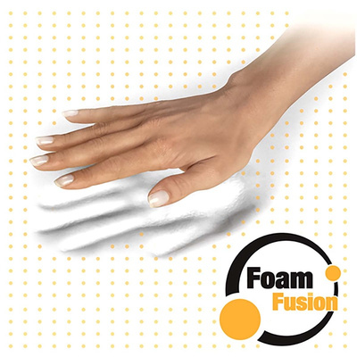 Fellowes Black Foam, Mesh Fabric, Plastic Wrist Rest 81 x 460.4 x 25.4mm 25.4mm Height