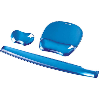 Fellowes Blue Gel Wrist Rest 471.5 x 58.7 x 15.9mm 15.9mm Height