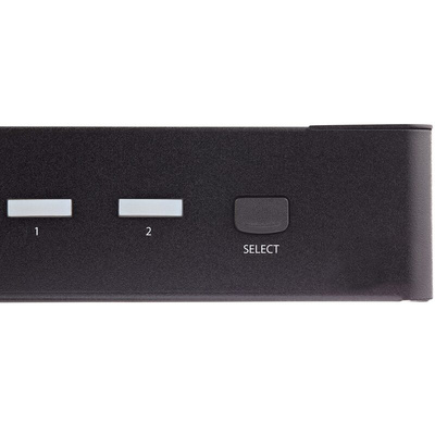StarTech.com 2 Port USB HDMI KVM Switch, 3.5 mm Stereo 3840 x 2160 (At 60 Hz) Maximum Resolution