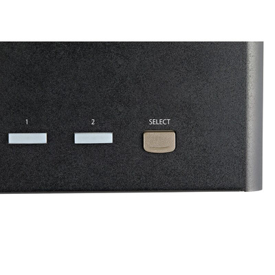 StarTech.com 23 Port Quad Monitor USB DisplayPort KVM Switch, 3.5 mm Stereo