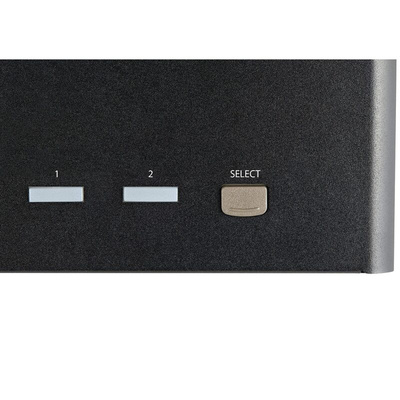StarTech.com 2 Port 3 USB DisplayPort KVM Switch, 3.5 mm Stereo 3480 x 2160 Maximum Resolution