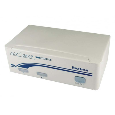 Rextron 4 Port Quad Monitor USB SVGA KVM Switch