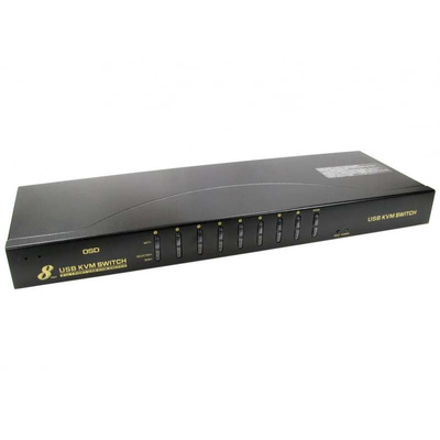 8 Port 8 USB USB, VGA KVM Switch