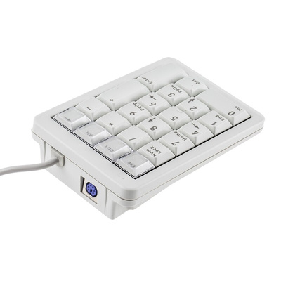 CHERRY Grey Wired PS/2 Numeric Keypad