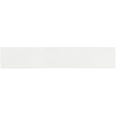 Brady B-342 PermaSleeve Black on White Heatshrink Labels, 2.13 m Length, 11.15 mm Width
