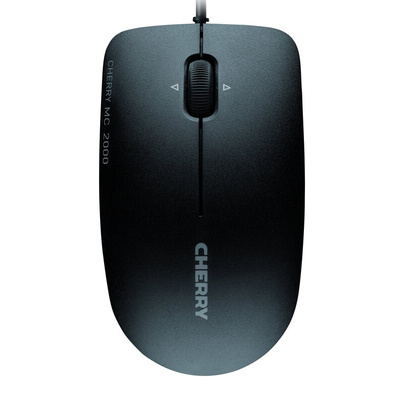 CHERRY MC 2000 3 Button Wired Optical Mouse Black