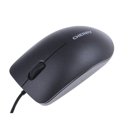 CHERRY MC 1000 3 Button Wired Optical Mouse Black