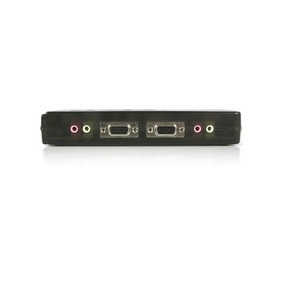 StarTech.com 4 Port USB VGA KVM Switch, 3.5 mm Stereo 2048 x 1536 Maximum Resolution