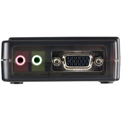 StarTech.com 4 Port USB VGA KVM Switch, 3.5 mm Stereo 2048 x 1536 Maximum Resolution