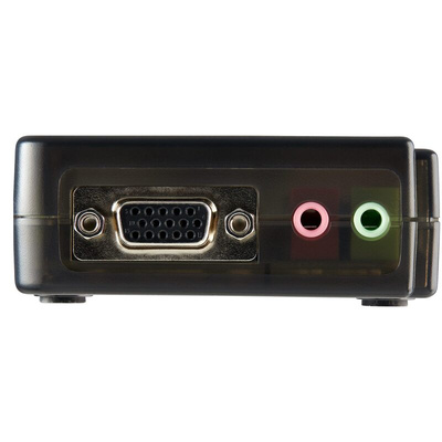 StarTech.com 4 Port USB VGA KVM Switch, 3.5 mm Stereo 2048 x 1536 Maximum Resolution