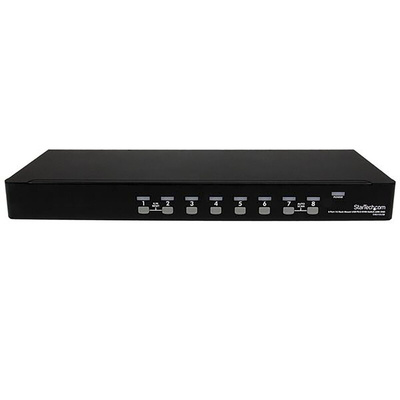 StarTech.com 8 Port USB VGA KVM Switch, 1920 x 1440 Maximum Resolution