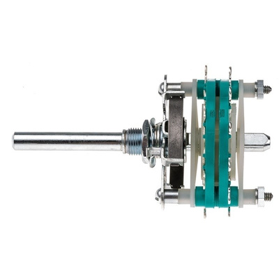 NSF, 12 Position SP12T Rotary Switch, 6 A @ 250 V ac, Solder