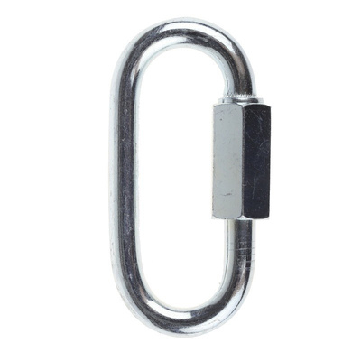 RS PRO Steel Zinc Plated Chain Link, Quick Repair Link, 5mm