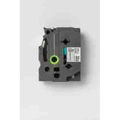 Brother Black on White Label Printer Tape, 8 m Length, 24mm Label Length