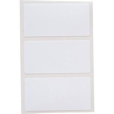 Brady B-423 on White Label Printer Labels, 31.75mm Label Length
